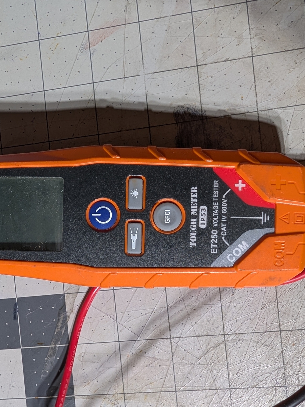 Orange Voltage Tester Multimeter - ET1250 (Unknown Brand)